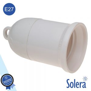 Casquilho P/ Lâmpada E27 Branco SOLERA - (SLR-6618)