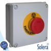 Caixa Derivação C/ Pulsador Emergência 230V IK07 IP65 SOLERA - (SLR-815-1)
