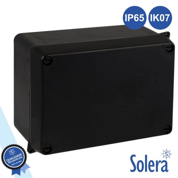 Caixa De Dervição Estanque 153x110x65mm IP65 IK07 SOLERA - (SLR-816N)