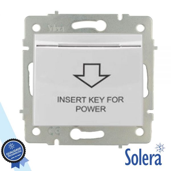 Interruptor de Cartão Magnético Sem Moldura SOLERA - (SLR-ERP01T)