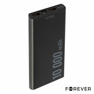 Powerbank 10000mAh PD QC  C/ Ficha USB-C/MicroUSB 18W CORE - (SPF-01)