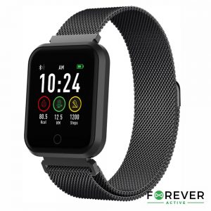 SmartWatch P/ Android iOS Preto FOREVER - (SW-300BK)