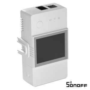 Módulo Inteligente WiFi C/ Medição Temp/Humi 20A SONOFF - (THR320D)