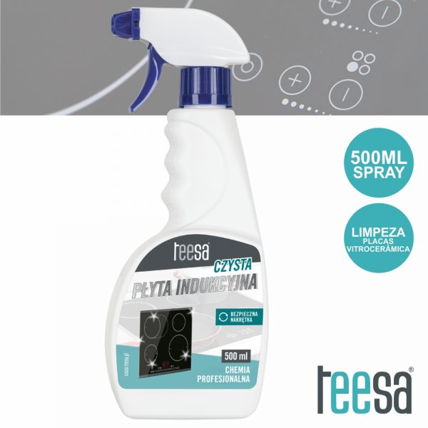 Spray de Limpeza Placas Indução 500ml TEESA - (TSA0011)