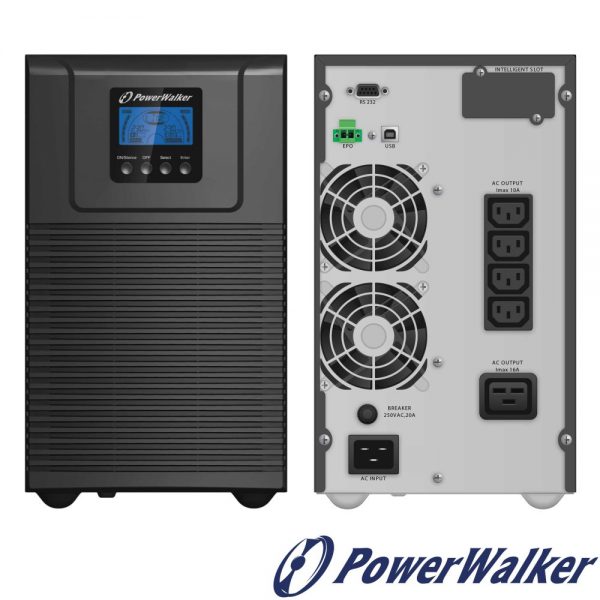 UPS Interativa 3000VA 2700W 230V Powerwalker - (UPS-ONL-VFI3000TG)