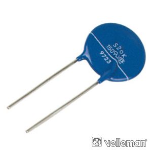 Vdr Varistor 7.5mm 230Vac-300vdc VELLEMAN - (VDR230)