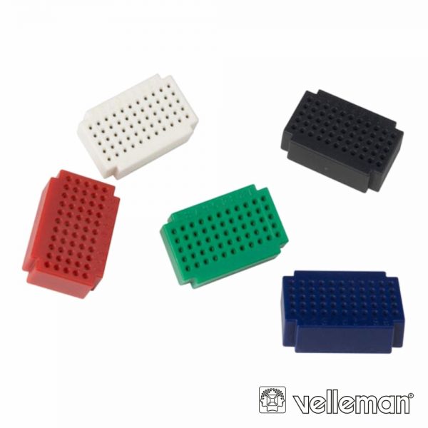 Conjunto De Mini Placas De Ensaio 55 Pontos 5x VELLEMAN - (VTBB6)